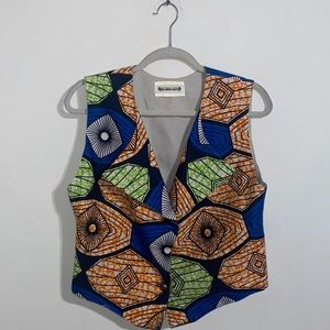 Ankara Print Top